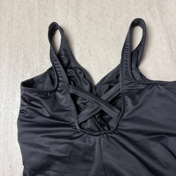 Miraclesuit black one piece swimsuit Oceanus wrap Ruched slimming swimsuit - Picture 8 of 12